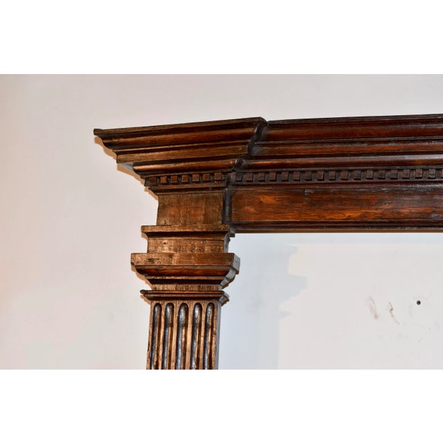 English Oak Wall Shelf, Circa 1790-1810 For Sale In Greensboro - Image 6 of 7