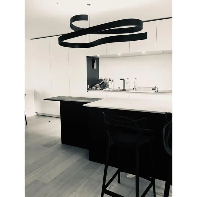 Parques Ribbon Lighting Fixture by Emilie Lemardeley For Sale - Image 4 of 7