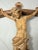 1970s Share Large Vintage Hand Carved Wood Religious Jesus Crucified Cross Sculpture God For Sale - Image 11 of 16