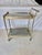 20th Century French Brass and Glass Bar Cart For Sale - Image 10 of 13