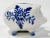 Blue Delft Style Piggy Bank For Sale - Image 8 of 11