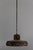 Danish Stoneware Pendant Lamp by Jette Hellerøe, 1960s. Amazing handmade and signed ceramic ceiling light in earth colors...