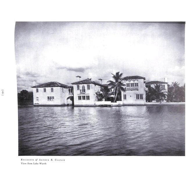 White "Florida Architecture of Addison Mizner" 1992 Curl, Donald For Sale - Image 8 of 12