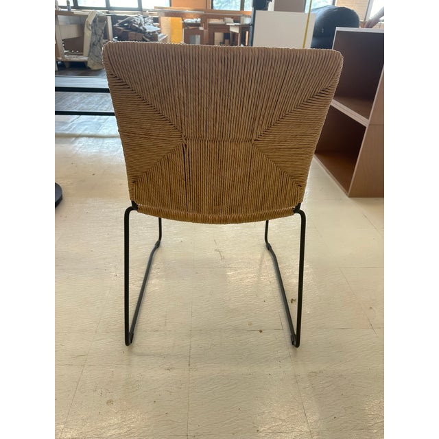 2020s Transitional Wicker Outdoor Dining Chair - Luci Outdoor Wicker: Teak Warehouse For Sale - Image 5 of 10