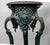 Metal Antique Victorian Cast Iron and Marble Tables For Sale - Image 7 of 10