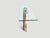 2010s Andrianna Shamaris Petrified Wood Base and Glass Top Console Table For Sale - Image 5 of 5