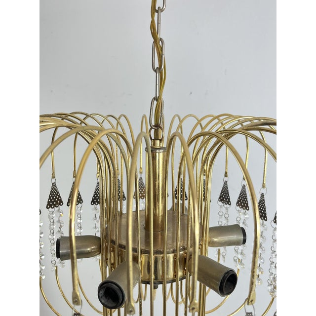 Vintage Murano Glass Hanging Light, 1970s For Sale - Image 4 of 10