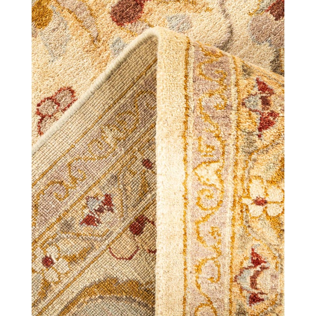 Mogul, One-of-a-Kind Hand-Knotted Area Rug in Ivory, 9' 1" x 12' 1" For Sale In New York - Image 6 of 8