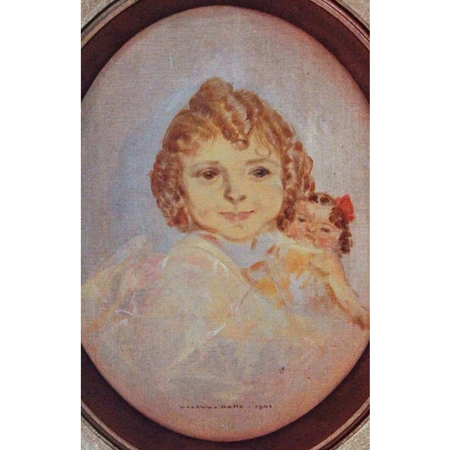 Oil on canvas. Period frame. Very good condition. The painting is signed in the lower center. Charles Van Belle Belgian...