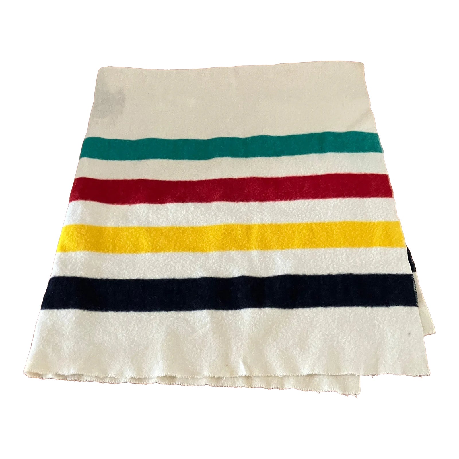Vintage Four Point Hudson Bay Wool Blanket Throw Chairish