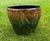 Mid-Century Modern Vintage Majolica Jardiniere Art Deco "Sun & Moon" C1920s 10" Diameter X 9" Tall For Sale - Image 3 of 6