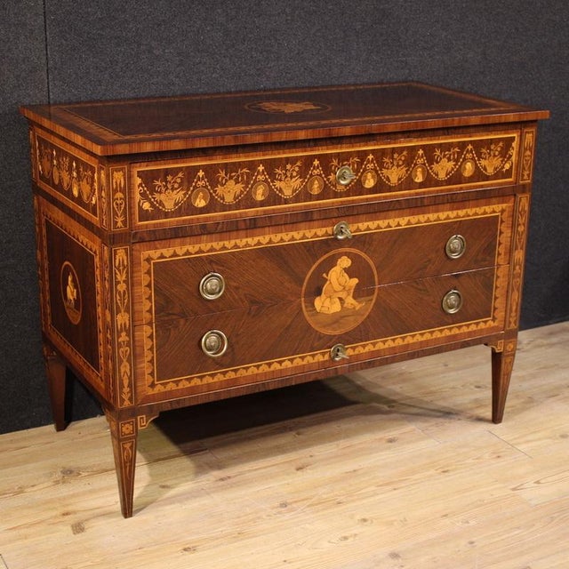 Italian Louis XVI Dresser, 1950s For Sale - Image 11 of 11