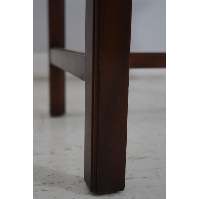 1970s Kittinger Wa-1004 Colonial Williamsburg Mahogany Desk For Sale - Image 5 of 12