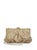 2020s Judith Leiber Natalie Crystal Clutch Shoulder Evening Bag Minaudiere Champagne For Sale - Image 5 of 11