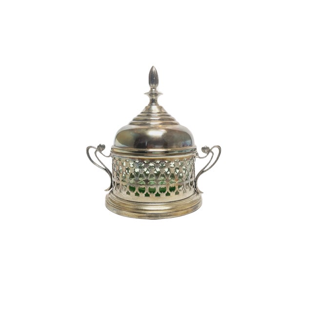 Art Nouveau Polish Candyer from Plewkiewicz, Warsaw, 1890s For Sale - Image 3 of 11