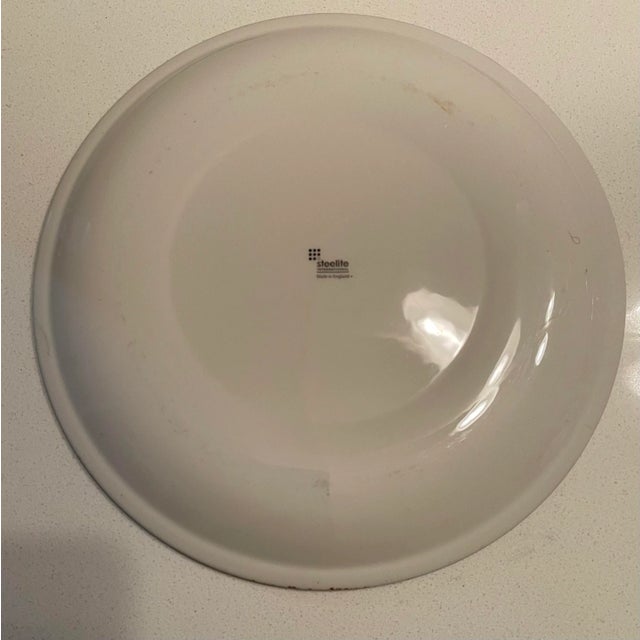 Late 20th Century Steelite Performance Coupe Craft Porcini Dinner Plate, England For Sale In San Diego - Image 6 of 10
