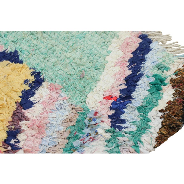 Vintage Moroccan Rug With Polychromatic Geometric Patterns, From Rug & Kilim For Sale In New York - Image 6 of 7