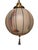 Antique Macaw Painted Art Glass Globe For Sale - Image 10 of 10