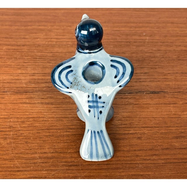 Mid-Century Modern Danish Studio Pottery Bird Candleholder from Søholm, 1960s For Sale - Image 14 of 17
