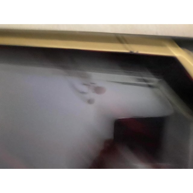 Set of 12 Mid-Century Otagiri Large Rectangular Lacquer Gallery Buffet Trays With Handles For Sale - Image 11 of 12