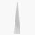 Contemporary White Marble Obelisks - a Pair For Sale - Image 4 of 9