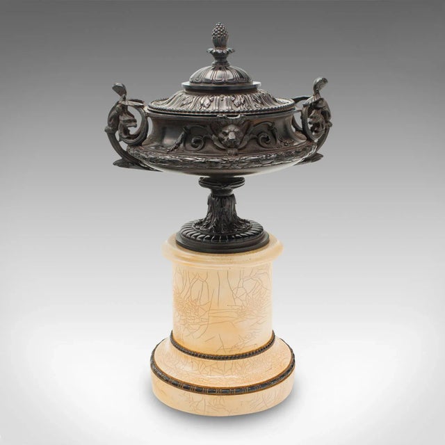 1930s Grand Tour Vintage Neo Classical Urn, Continental, Decorative Ornament For Sale - Image 4 of 13