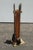 1970s Vintage French Country Set of Three Fireplace Tools W Wood Stand For Sale - Image 5 of 9