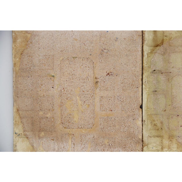 19th Century Set of Four Geometric Mediterranean Large Tiles, Portuguese For Sale - Image 14 of 15