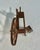 Vintage Decorative Tabletop Wooden Spinning Wheel Planter For Sale In Greenville, SC - Image 6 of 12