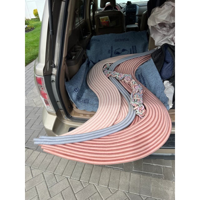 Contemporary 1980s Barbara Barron Textile Fiber Art Sculpture Wall Hanging For Sale - Image 3 of 12