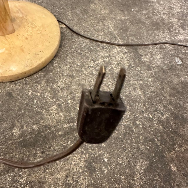 Mid Century Modern Yasha Heifetz Twisted Oak Floor Lamp For Sale - Image 12 of 12