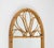 Mid-Century Modern Arch Wall Mirror in Bamboo and Rattan, 1970s For Sale - Image 4 of 9