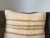 Turkish Turkish Hemp Pillow, Ivory Taupe Multi-Stripe Cushion, Handwoven Anatolian Pillow With Insert, 16x16 In For Sale - Image 3 of 8
