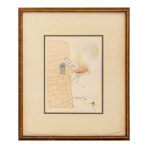 Salvador Dali "The Grand Inquisitor ..." Etching