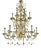 Imperial Gold Curls Murano Glass Venetian Chandelier by Simoeng For Sale