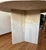 Postmodern 1970s Cream Off White Round Travertine Dining Table, Pedestal Base For Sale - Image 11 of 11