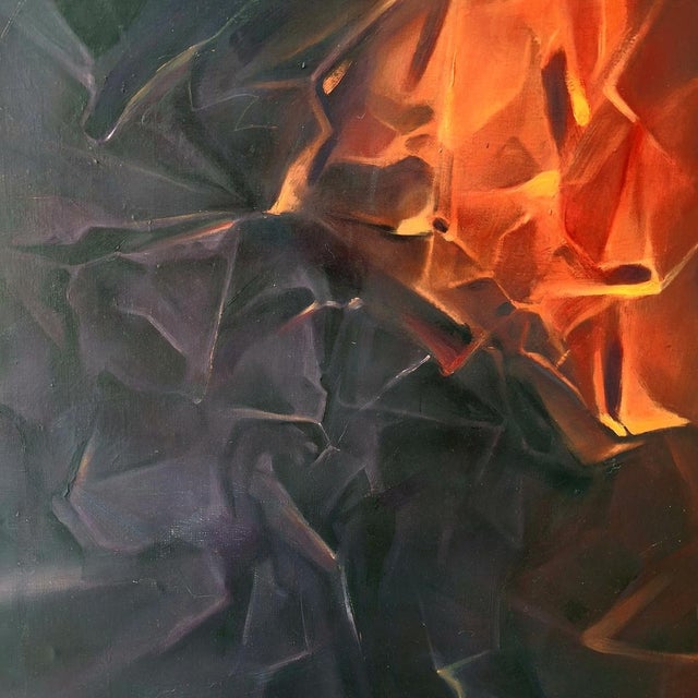 Klaudia Lata, Record of Abandoned Intention, 2025, Oil Painting on Canvas For Sale - Image 4 of 5