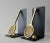 C.1980's Brass Tennis Racket & Ball Bookends With Black Satin Metal Backs -Made Exclusively for Lord & Taylor For Sale In West Palm - Image 6 of 13