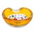 Murano Seguso Millefiori Flower Canes Italian Art Glass Vintage Incalmo Yellow Orange Rim Bowl For Sale