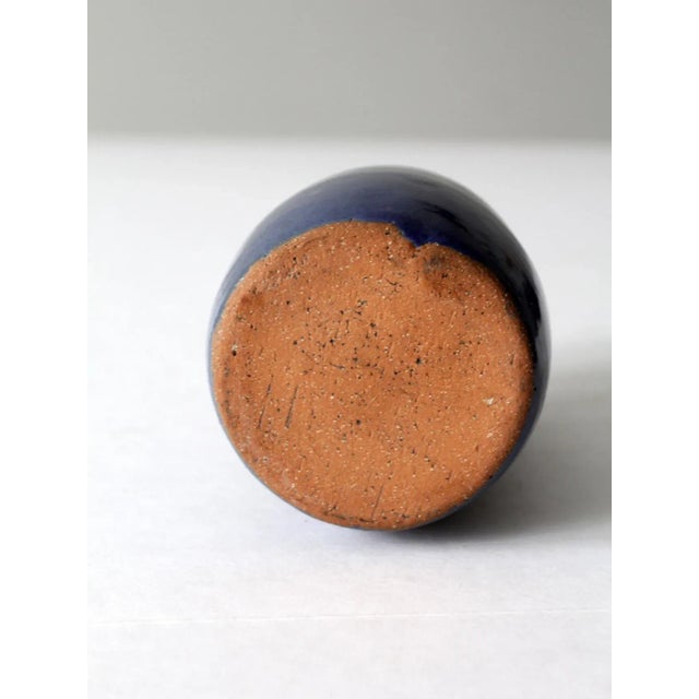 Vintage Studio Pottery Vase For Sale - Image 10 of 10