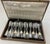 New 1980s Silver Plated 12 Pastry Forks Set , La Regence For Sale In New York - Image 6 of 17