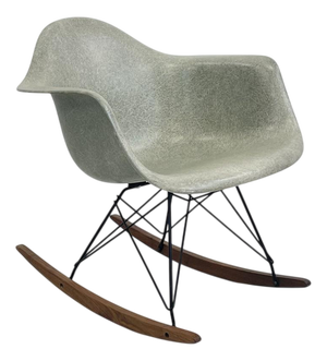 Seafoam Green RAR Rocking Chair by Charles and Ray Eames for Herman Miller, 1950s
