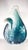 Contemporary Marsha Blaker & Paul DeSomma Crashing Waves Art Glass 21” High For Sale - Image 3 of 7