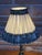 Vintage Empire Table Lamp in Brass with Fabric Shade, 1960s For Sale - Image 10 of 11