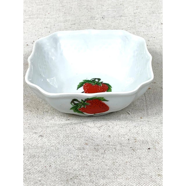Vintage French Strawberry Bowl For Sale - Image 9 of 9