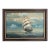 Large Vintage Signed Original Marine Oil Painting Tall Ship Nautical Seascape For Sale
