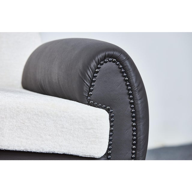 Set of Art Deco Club Chairs with High Gloss Black Base, 1940s For Sale - Image 15 of 18