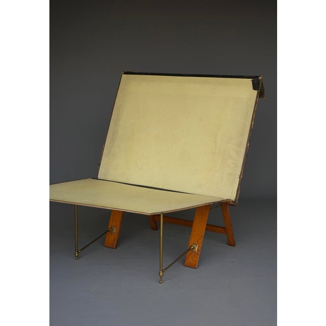 Antique Oak Folio Stand from Bunyard of London, 1890s For Sale - Image 5 of 15