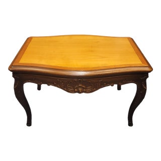 1970s Baker Furniture Company French Country Table Model #3218, Refinished & Restained For Sale