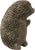 Brown Ceramic Hedgehog by E. Karlsen, 1960s For Sale - Image 8 of 8
